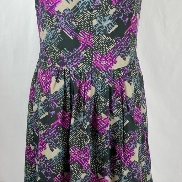 DKNY Pink Gray Cottage Casual Feminine Y2K Shift Dress NWOT Size M - Picture 4 of 14